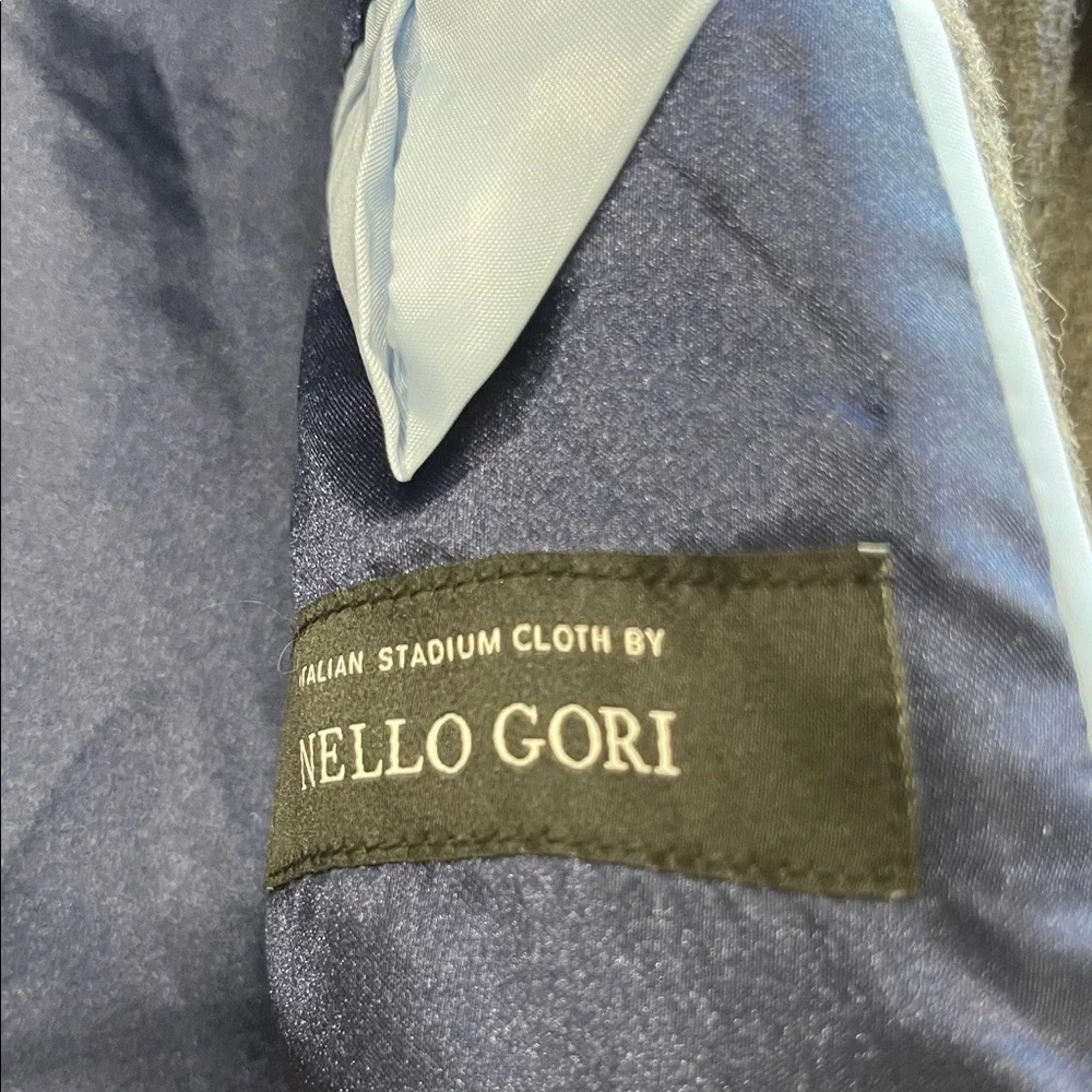 J. Crew Gray Wool-Blend Peacoat with Gold Button Detail - Picture 7 of 8